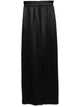 Dolce & Gabbana Black Viscose Long Skirt