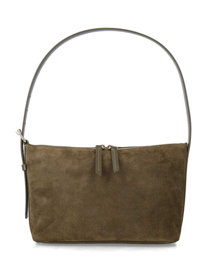 A.p.c. A.p.c. Vera Suede Shoulder Bag