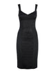 Dolce & Gabbana Corset Lace Effect Dress