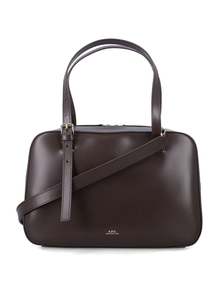 A.p.c. A.p.c. Virginie Leather Box Bag