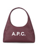 A.p.c. A.p.c. Baby Ninon Shoulder Bag Burgundy