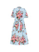 Dolce & Gabbana Flower Print Midi Dress