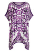 Dolce & Gabbana Printed Silk Twill Kaftan