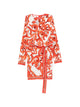 Dolce & Gabbana Maiolica Print Silk Dress