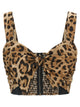 Dolce & Gabbana Sweetheart Neckline Top