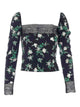 Dolce & Gabbana Bblack Long Sleeves Top