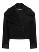 Dolce & Gabbana Cropped Jacket With Double-Breasted Design
