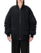 Dolce & Gabbana Dolce & Gabbana Oversized Black Bomber Jacket