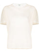Kenzo Tiger Logo Mesh Knitted T-Shirt