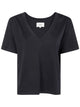 Loulou De Saison "Faaa" V Neck T-Shirt