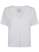 Loulou De Saison "Faaa" V Neck T-Shirt