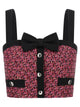 Alessandra Rich Tweed Top