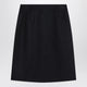 Loro Piana Vivian Navy Blue Cashmere Skirt