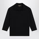 Loro Piana Navy Cashmere Polo