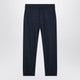 Loro Piana Gokarna Blue Mélange Woolblend Trousers