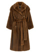 B&B Couture 'Farrah' Eco-Fur Coat
