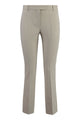 S Max Mara Stretch Viscose Trousers With Flared Hem