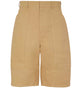 Fendi Camel Paper Bermuda Shorts