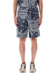 Fendi Printed Silk Bermuda Shorts