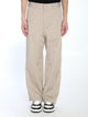 Fendi Stone Grey Cotton Blend Trousers