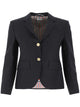 Thom Browne Cropped Single Breasted Blazer
