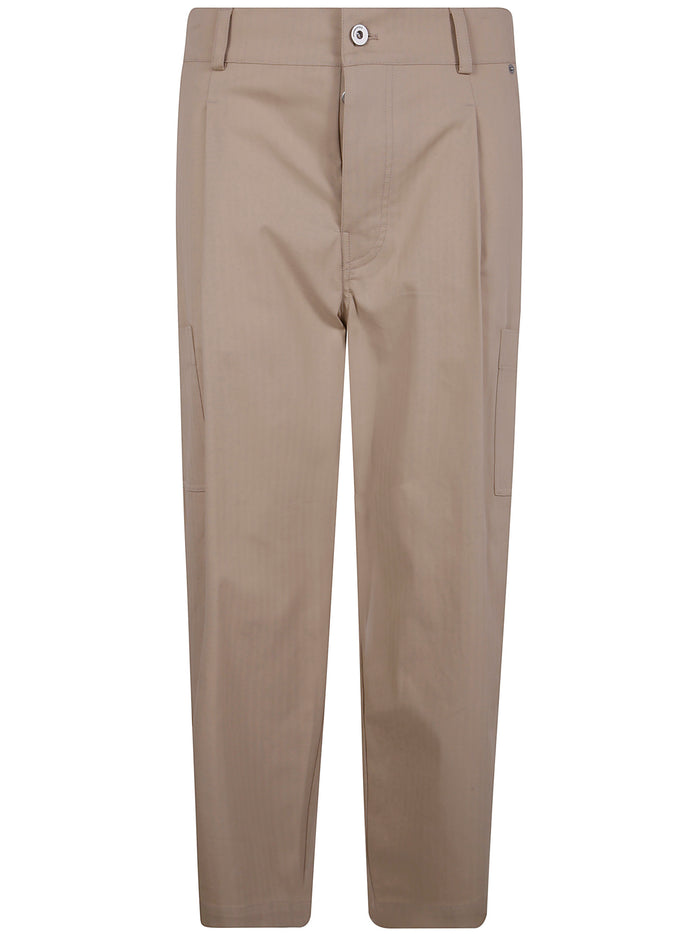 Drôle De Monsieur Le Pantalon Cropped Twill