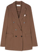 Circolo 1901 Double-Breasted Pique Jacket