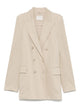 Circolo 1901 Linen And Cotton Double-Breasted Jacket
