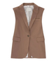 Circolo 1901 Tobacco Brown Cotton Jacket