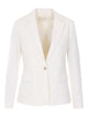 Circolo 1901 White Cotton Elastane Jacket