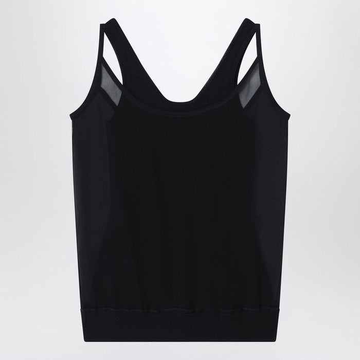 Fendi Black Viscose Sleeveless Dress