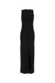Ami Paris Black Jersey Dress