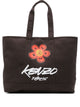 Kenzo Logo Cotton Tote Bag