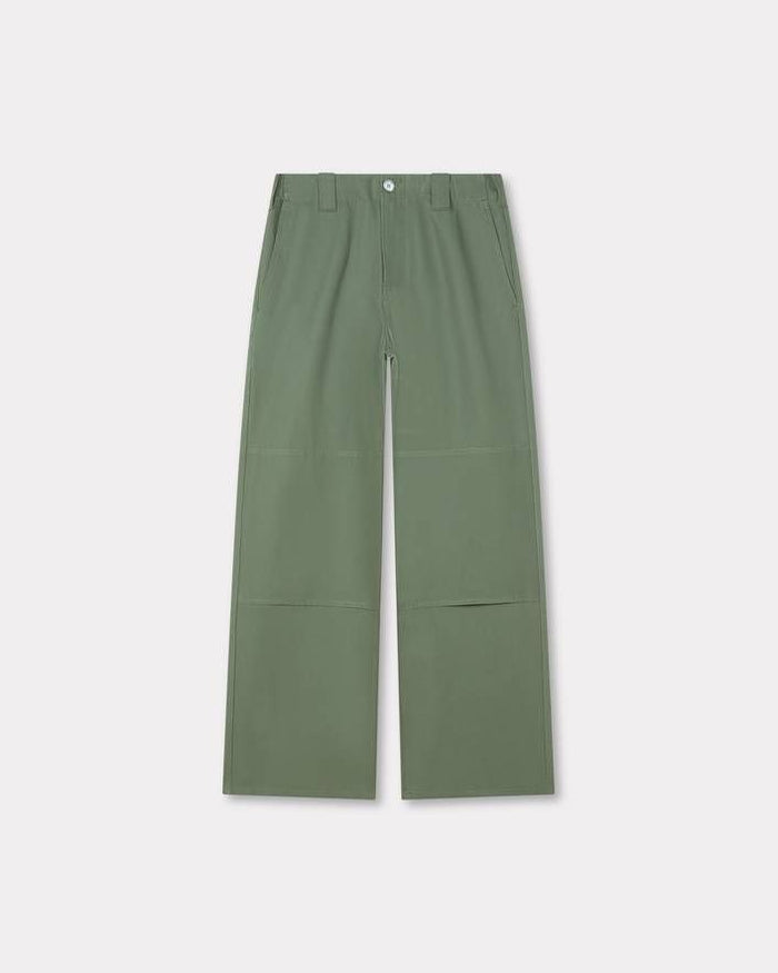 Kenzo Darkakhi Cotton Pants