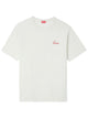 Kenzo `Kenzo Archive Rose` Embroidered Outlined Cotton T-Shirt