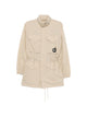 Kenzo Kenzo Sounds Logo-Print Parka Coat