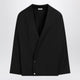 Fear Of God Black Wool Jacket With Shawl Collar