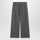 Fear Of God Grey Wide-Leg Trousers In Wool Blend