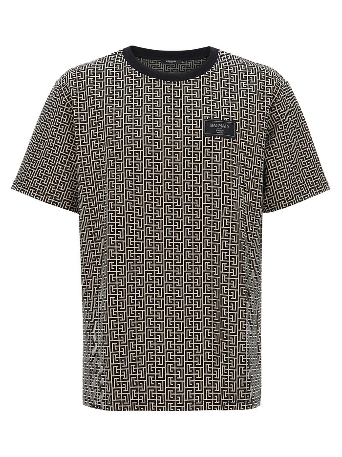 Balmain 'Monogram Couture' T-Shirt