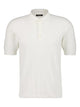 Balmain Textured Knit Polo Shirt