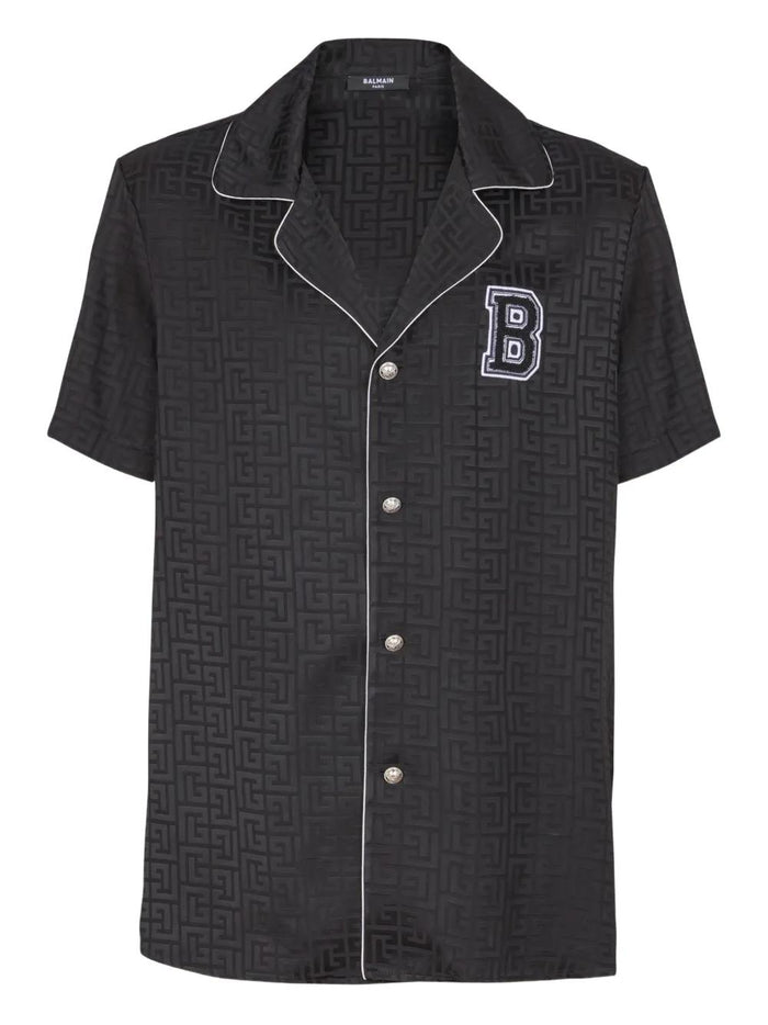 Balmain Varsity Pajama Shirt