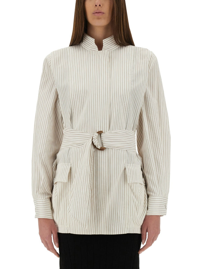 Fendi Cotton And Silk Blouson