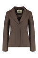 Fendi Mud Wool Blend Blazer
