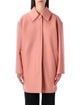 Fendi Single-Breasted Wool Coat