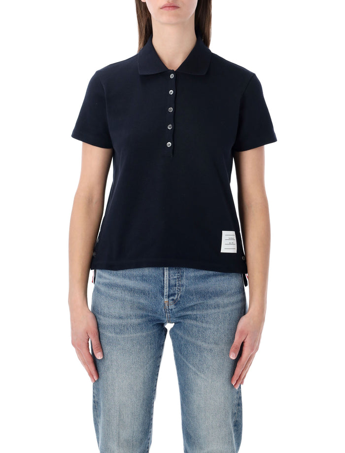 Thom Browne Thom Browne Relaxed-Fit Cotton Polo Shirt