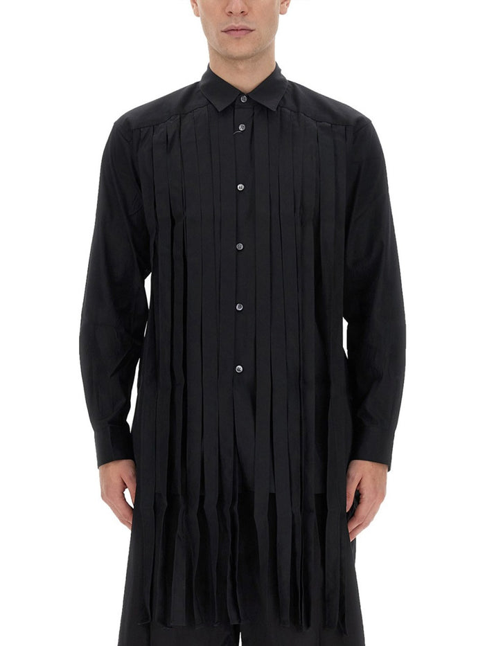 Comme Des Garçons Shirt Fringed Shirt