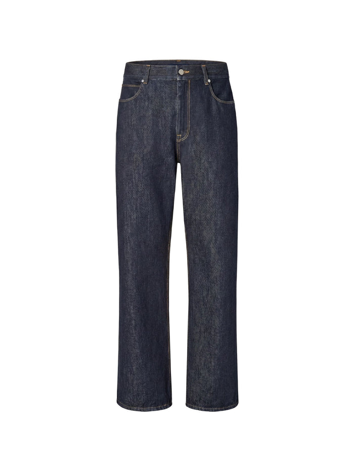 Fendi Denim Regular Blu Washed