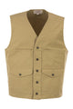 Filson Cotton Utility Vest With Patch Pockets