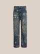 Found Monet Paint Jeans