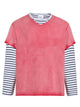 Found Double Layer Ls Tee